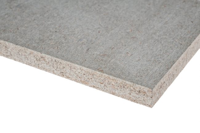 Zementgebundene Spanplatten B1, ungeschliffen